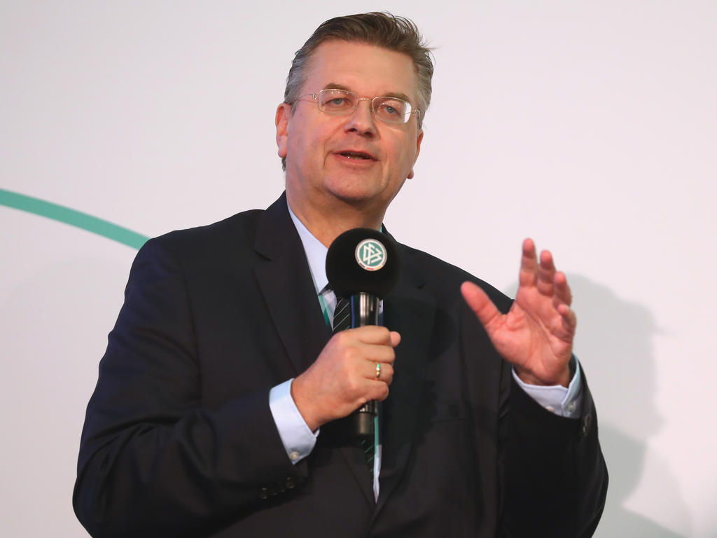 DFB-Boss Reinhard Grindel will den Aufstieg in die 3. Liga reformieren DFB-Boss Reinhard Grindel will den Aufstieg in die 3. Liga reformieren