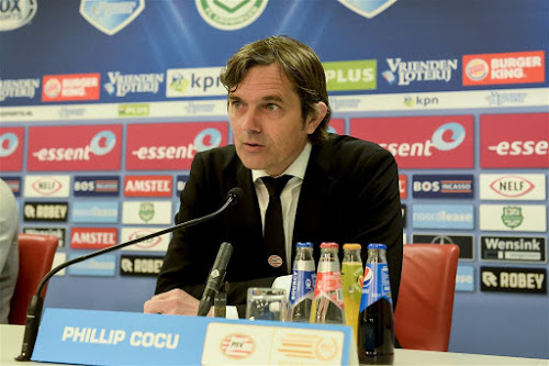 Philip Cocu in de persconferentie na de wedstrijd tegen FC Groningen