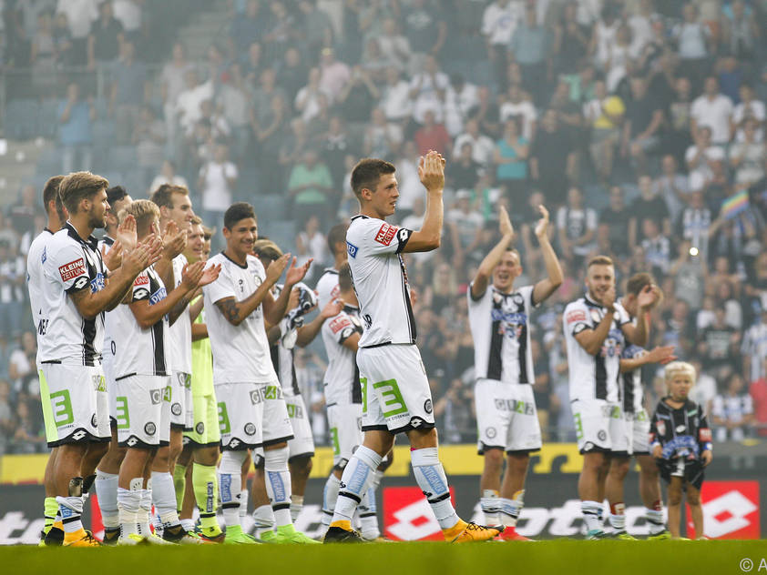 Sturm Graz feierte gegen Salzburg sechsten Sieg im sechsten Spiel
