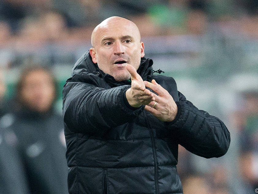 Rapid-Trainer Goran Djuricin hat die Salzburg-Niederlage abgehakt