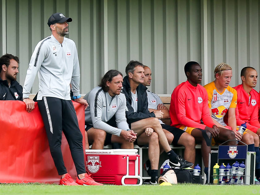 Salzburgs Trainer Marco Rose blickt der Saison gespannt entgegen