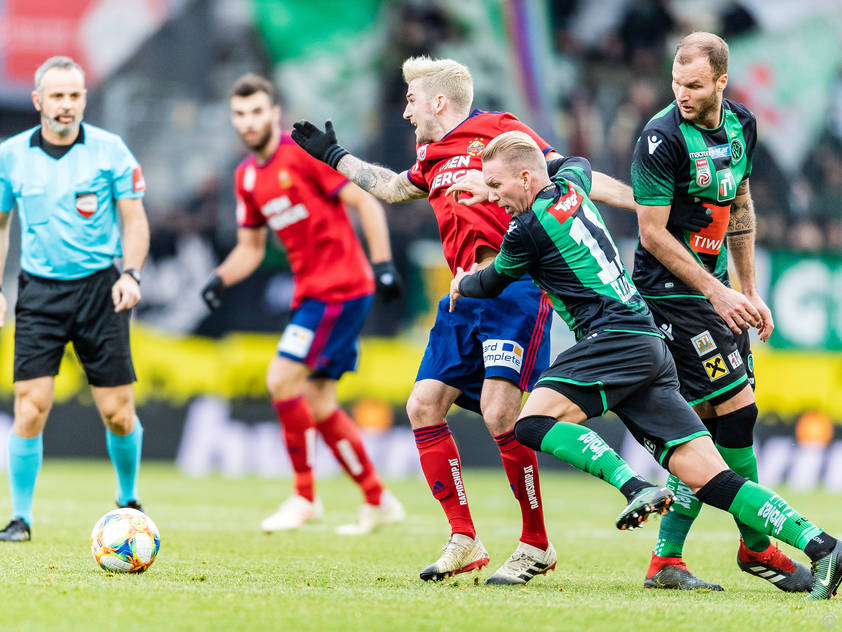 Wacker Innsbruck musste Sekunden vor Schluss entscheidenden Rapid-Treffer hinnehmen