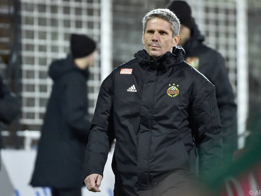 Für Coach Didi Kühbauer ist ein internationaler Startplatz am Saisonende das Ziel Für Coach Didi Kühbauer ist ein internationaler Startplatz am Saisonende das Ziel