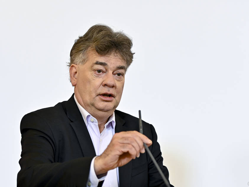 Sportminister und Vizekanzler Werner Kogler