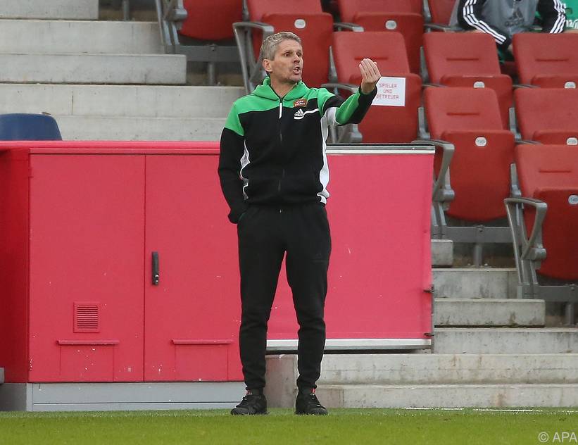 Dietmar Kühbauer sieht Druck im Derby bei der Austria Dietmar Kühbauer sieht Druck im Derby bei der Austria