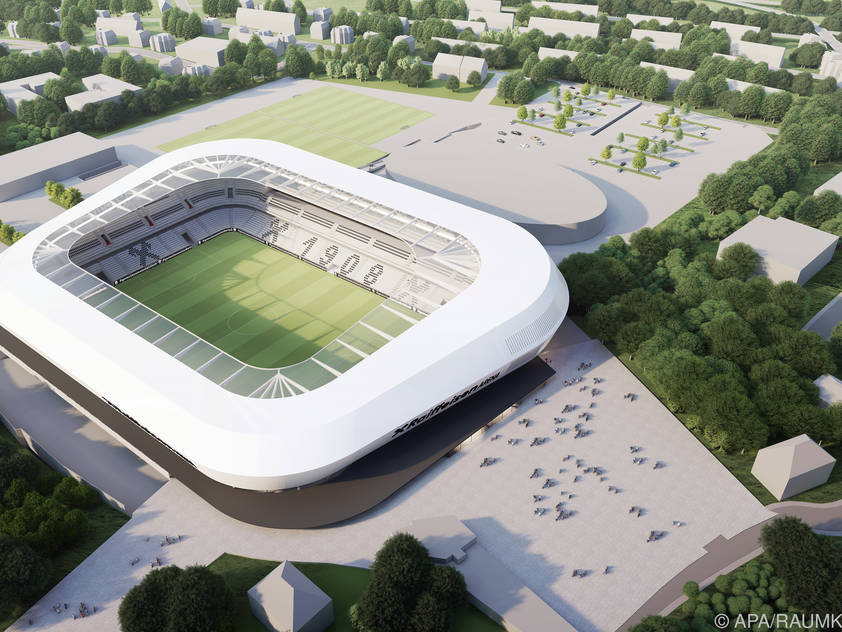 So soll das neue Linzer Stadion aussehen