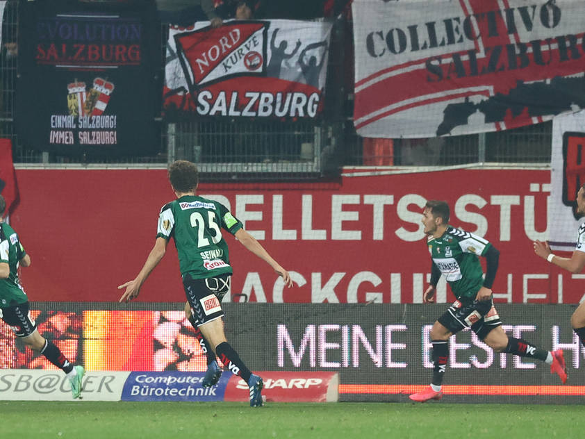 Ried schockt Tabellenführer Salzburg in der Nachspielzeit