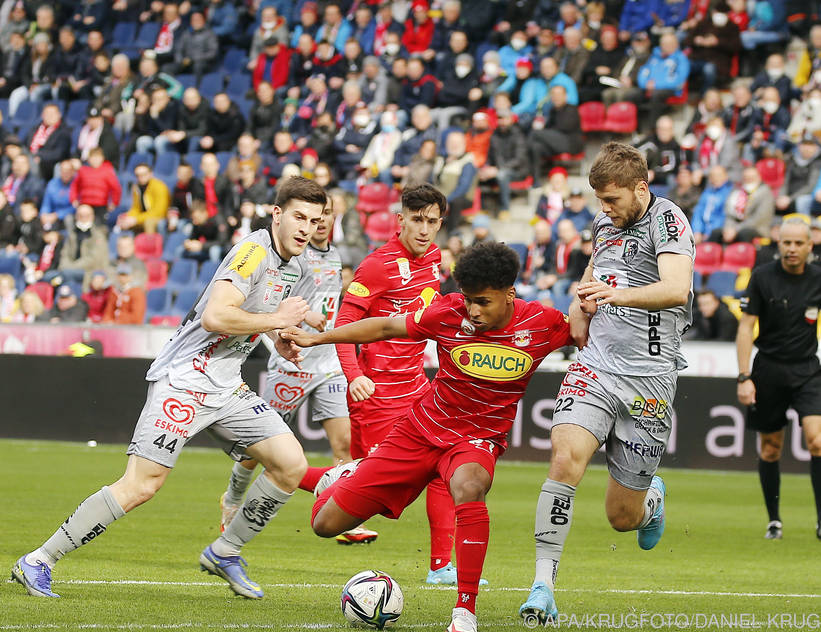 WAC wehrte sich in Salzburg vergeblich WAC wehrte sich in Salzburg vergeblich