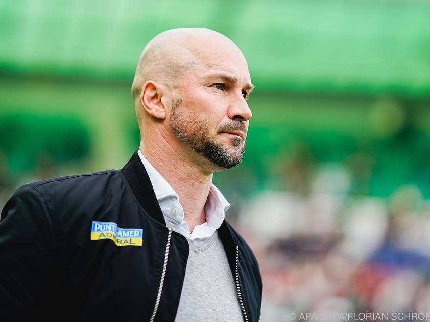 Sturm-Trainer Ilzer vor dem Salzburg-Duell mit Personalsorgen