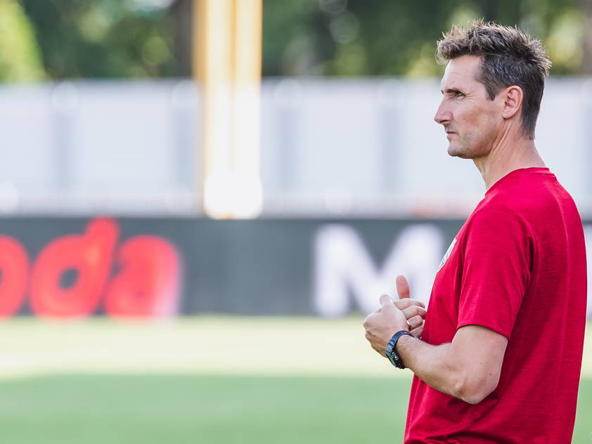 Klose hatte mit Altach noch nichts zu Lachen Klose hatte mit Altach noch nichts zu Lachen