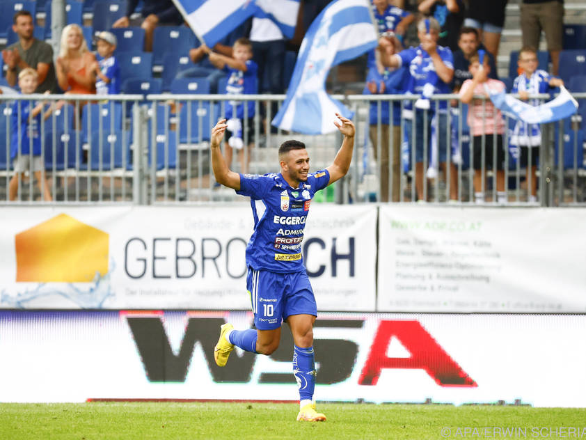 Almog trifft beim Debüt für Hartberg Almog trifft beim Debüt für Hartberg