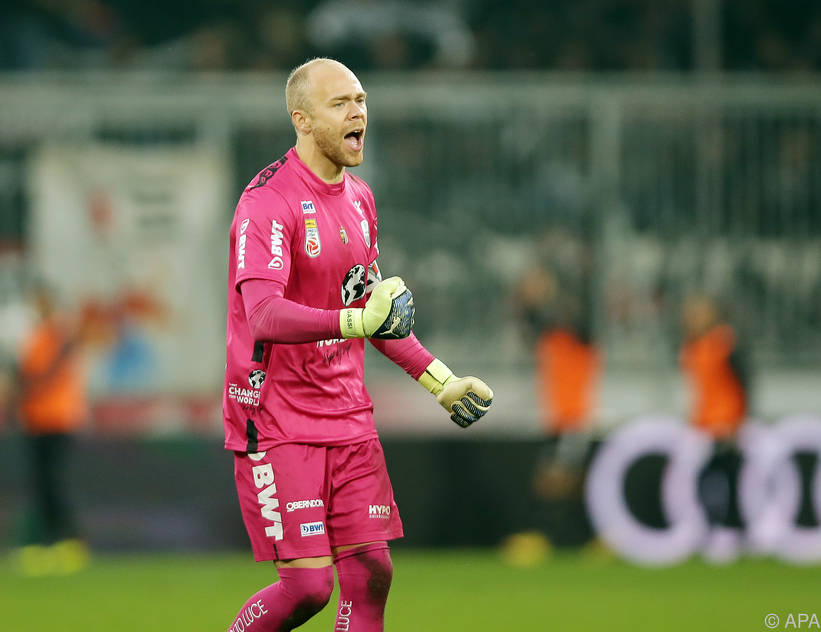 LASK-Goalie Schlager und Co. nehmen sich LASK-Goalie Schlager und Co. nehmen sich