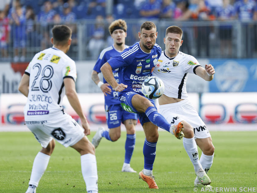 Viel Kampf und Krampf bei Hartberg gegen Altach Viel Kampf und Krampf bei Hartberg gegen Altach