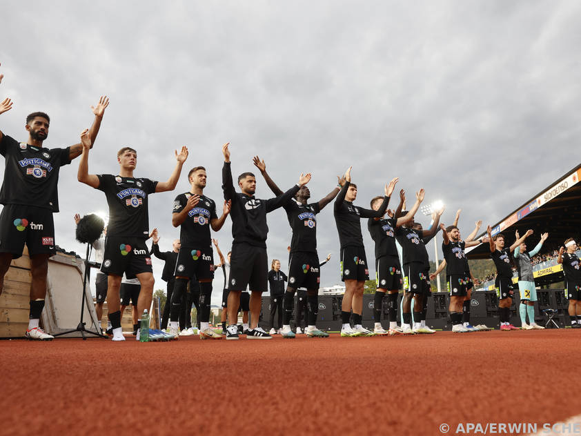 Gute Stimmung nach perfekter Woche bei Sturm Graz Gute Stimmung nach perfekter Woche bei Sturm Graz