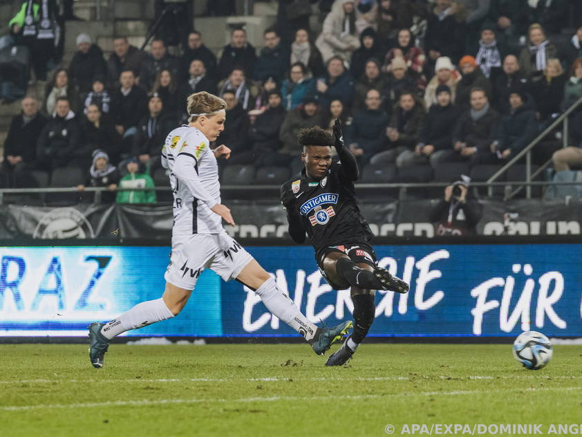 Jatta sorgte für das frühe 1:0 von Sturm gegen Altach