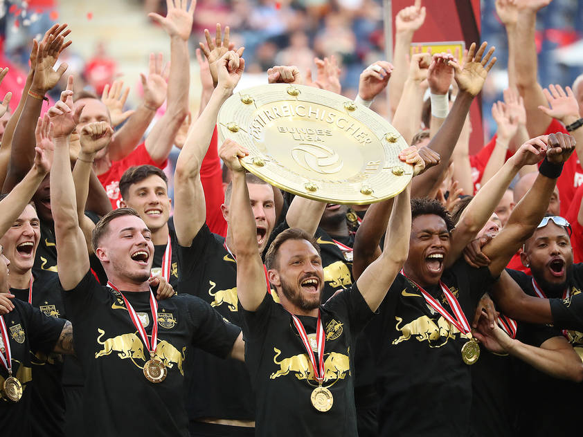 Glaubt man der Statistik, hat Salzburg gute Chancen auf Meisterteller Glaubt man der Statistik, hat Salzburg gute Chancen auf Meisterteller