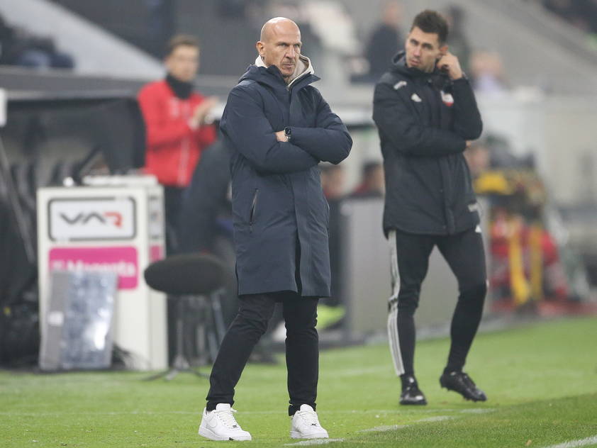 Salzburg-Trainer Struber war zufrieden, aber nicht überschwänglich