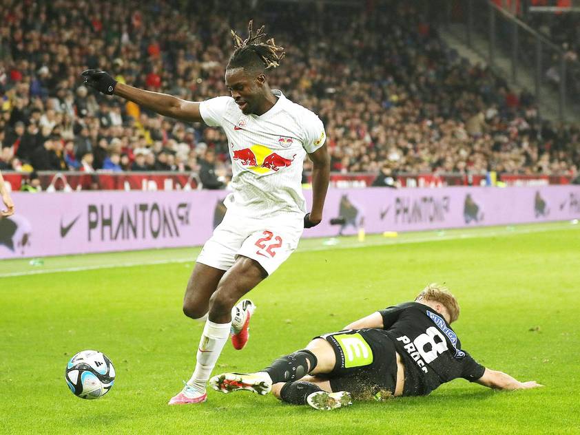 Salzburg konnte Sturm trotz starker Leistung nicht abschütteln Salzburg konnte Sturm trotz starker Leistung nicht abschütteln