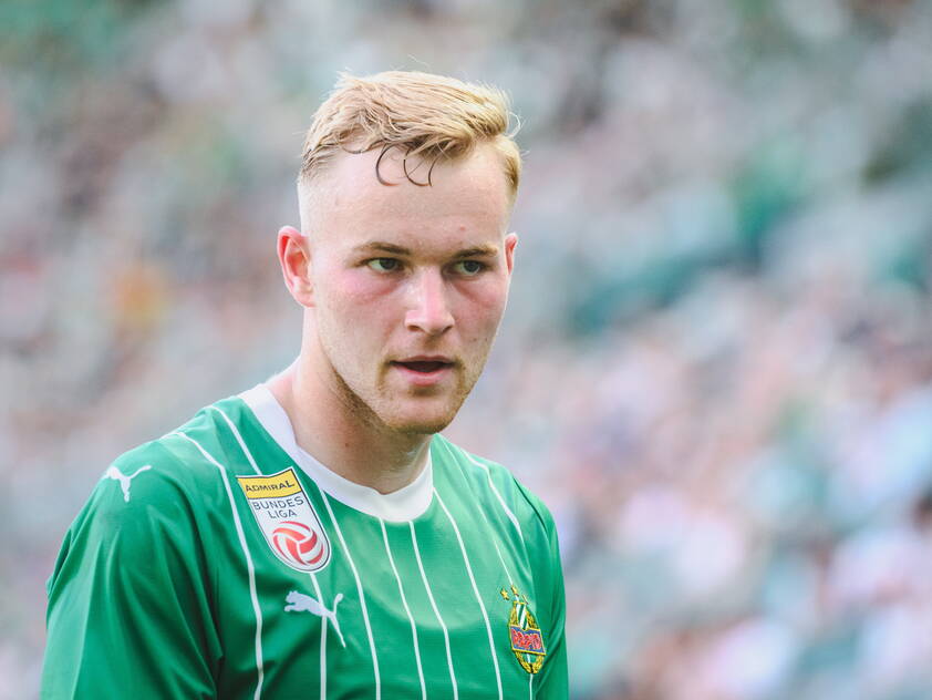 Künftig ein leihweiser Altacher: Rapids Oliver Strunz Künftig ein leihweiser Altacher: Rapids Oliver Strunz