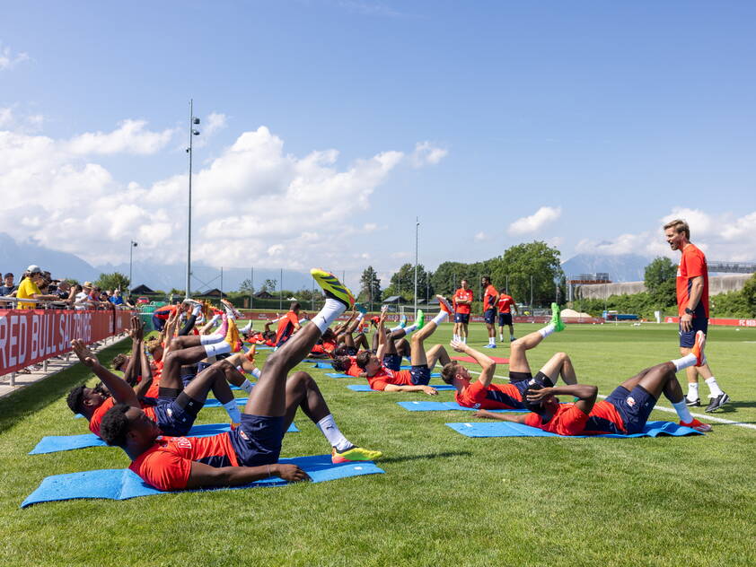 Salzburgs Profis verteilten für Club gute Noten Salzburgs Profis verteilten für Club gute Noten