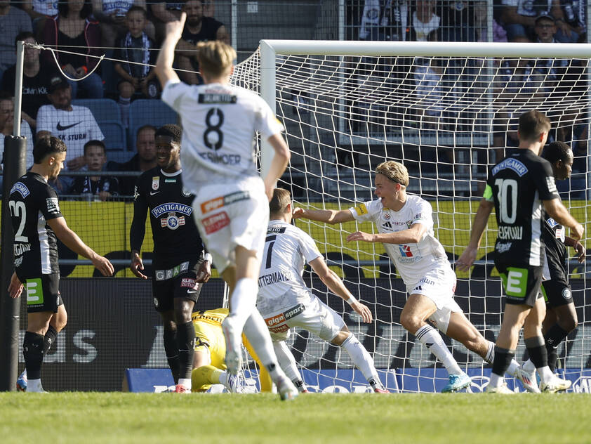 In Graz jubelte nur der WAC In Graz jubelte nur der WAC
