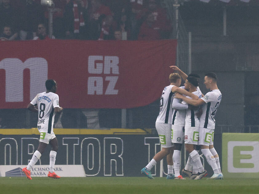 Sturm behält im Grazer Derby klar die Oberhand