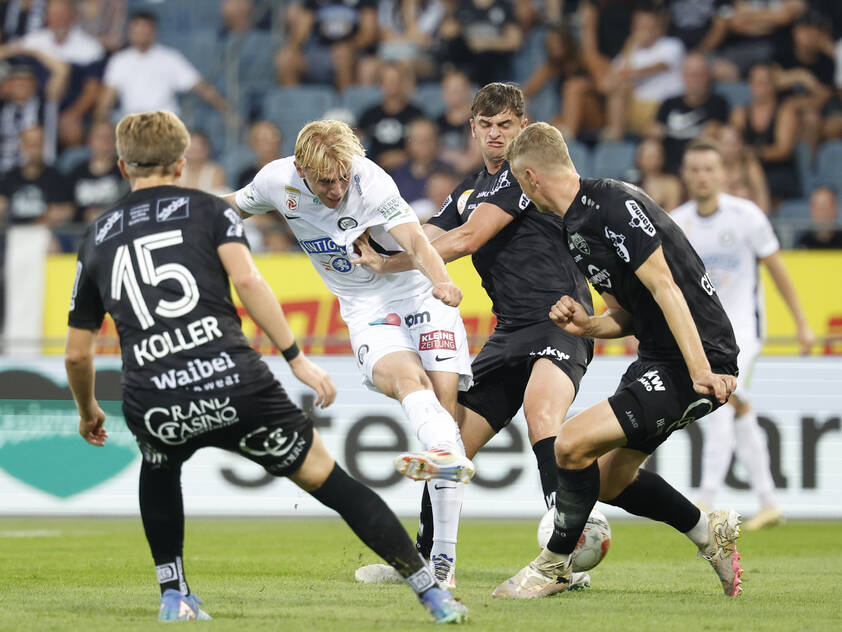 Meister Sturm gastiert beim Schlusslicht Altach Meister Sturm gastiert beim Schlusslicht Altach