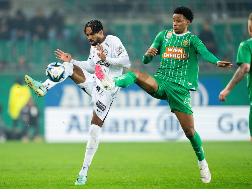 Wüthrich und Mayulu sind nun Teamkollegen bei Sturm