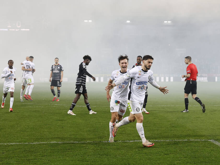 Sturm jubelte, der LASK war chancenlos Sturm jubelte, der LASK war chancenlos