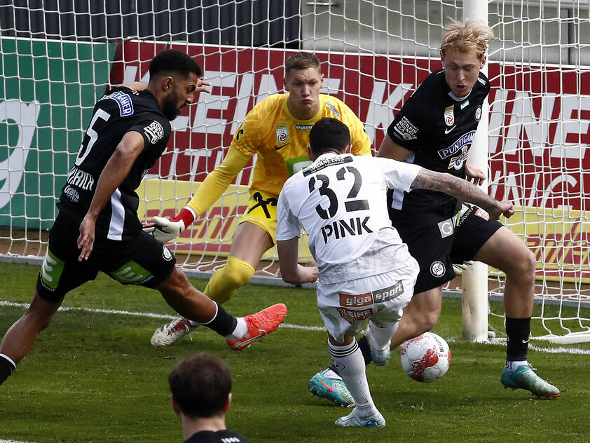 Das Tor von Pink war zu wenig für den WAC Das Tor von Pink war zu wenig für den WAC