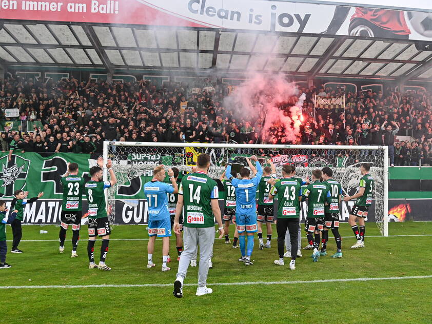 Ried ist zurück in der Fußball-Bundesliga