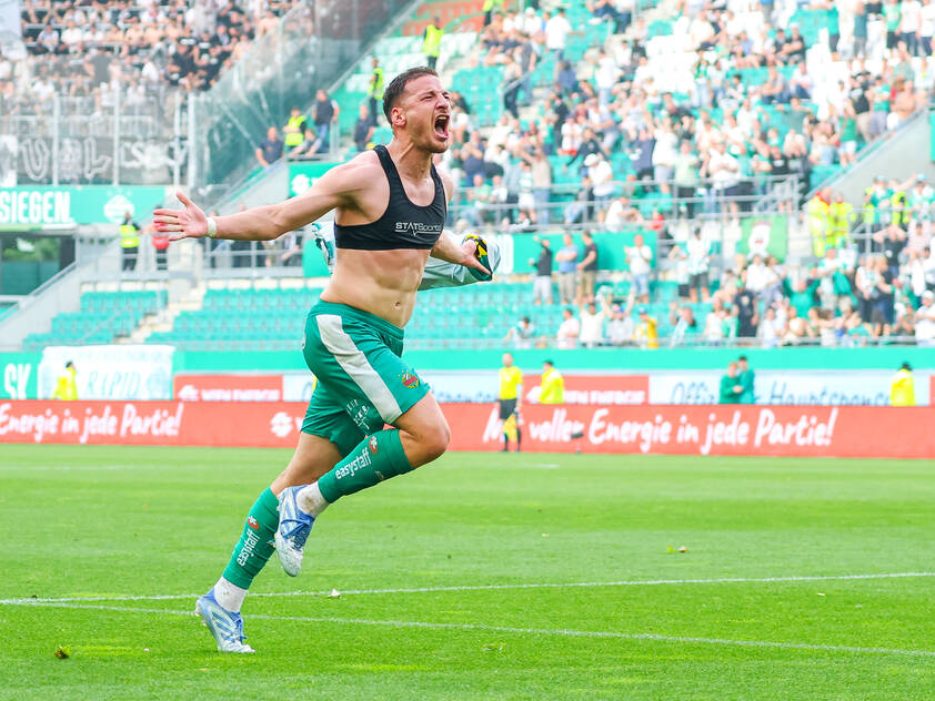 Kara wird weiter für Rapid jubeln Kara wird weiter für Rapid jubeln