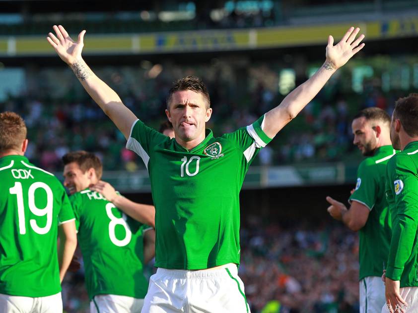 Der 35-jährige Altstar Robbie Keane zog sich eine Wadenverletzung zu Der 35-jährige Altstar Robbie Keane zog sich eine Wadenverletzung zu