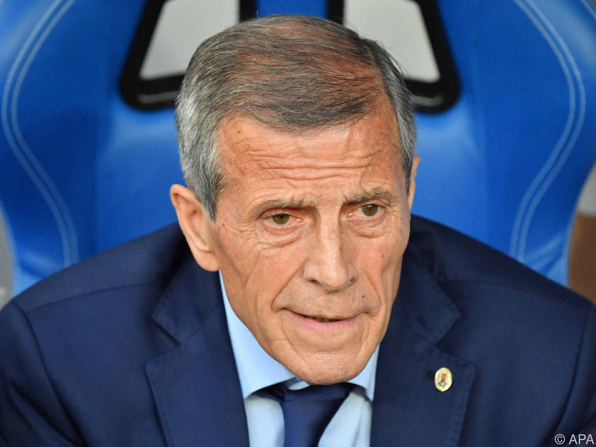 Uruguay-Coach Óscar Tabárez