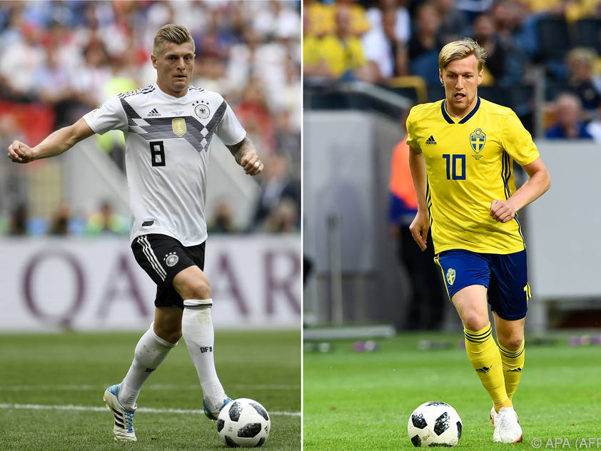 Gruppenphasen-Hit Schweden gegen Deutschland