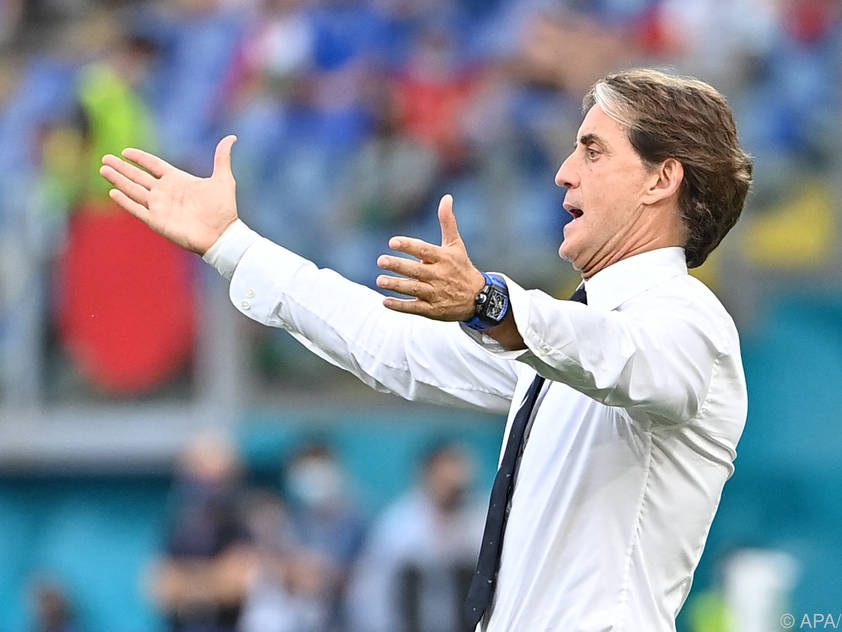 Italiens Teamchef Mancini darf das ÖFB-Team nicht unterschätzen