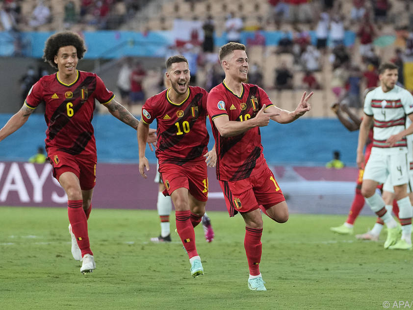 Thorgan Hazard schoss Belgien ins Viertelfinale der EM