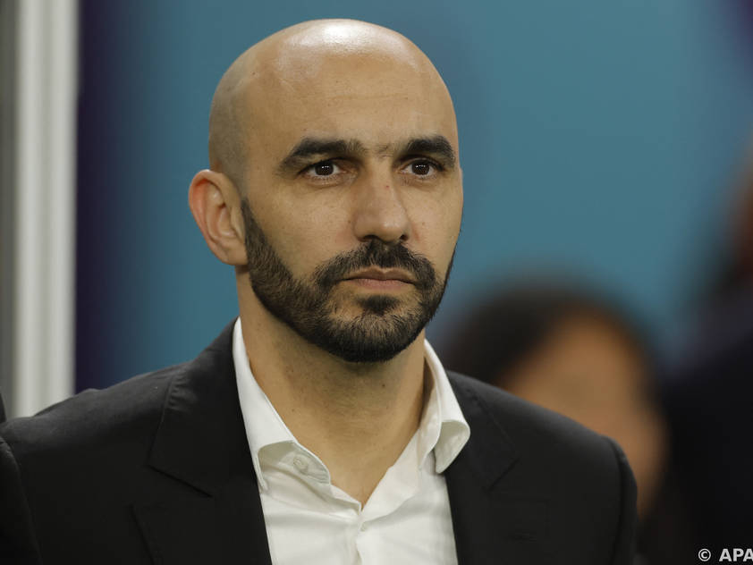 Trainer Walid Regragui führte Marokko auf Platz vier