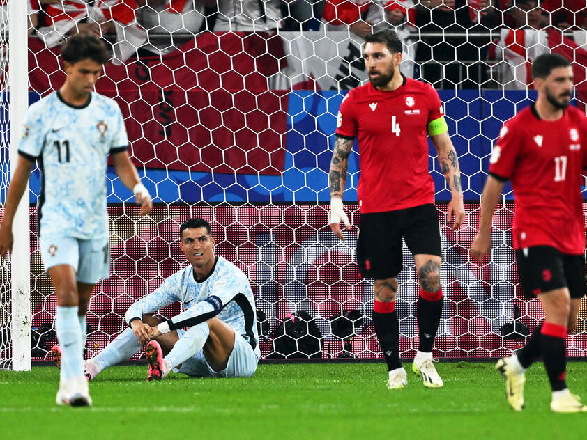 Georgien kochte Ronaldos Portugiesen ab Georgien kochte Ronaldos Portugiesen ab