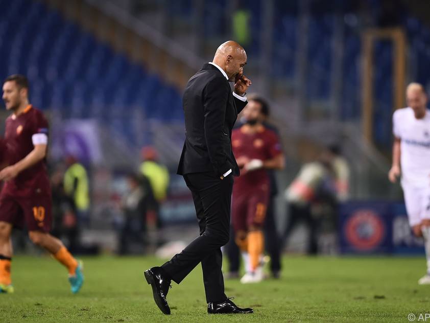 Roma-Coach Luciano Spalletti hatte eine anstrengende Schlussphase