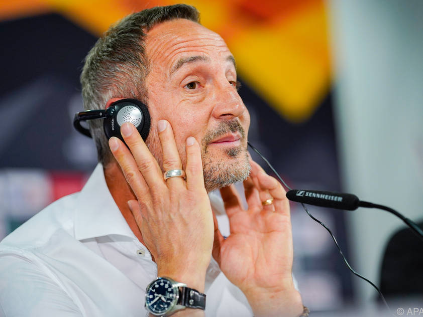 Adi Hütter, Trainer von Eintracht Frankfurt, hofft auf die nächste Sensation