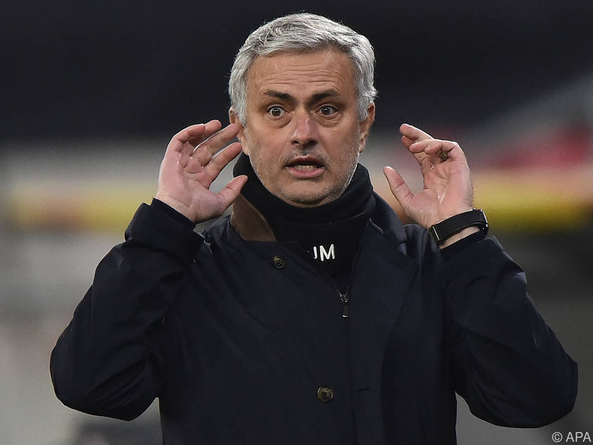 José Mourinho denkt trotz der aktuellen Tiefform nicht ans Aufgeben