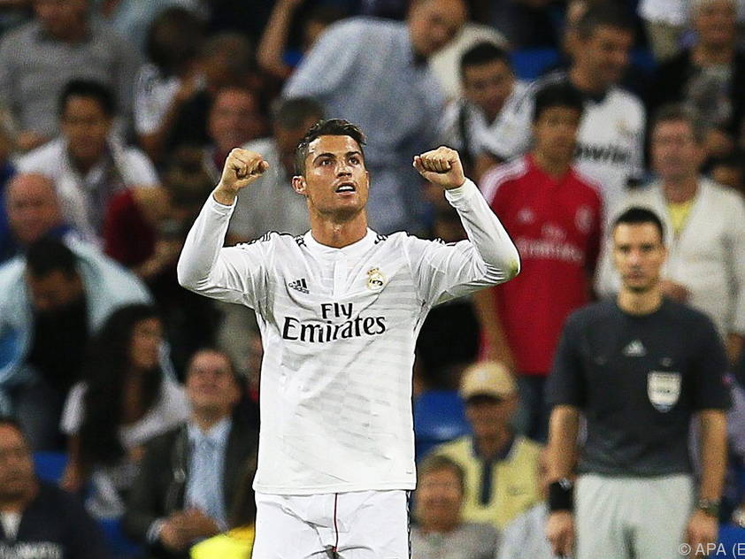 Cristiano Ronaldo hat in der Königsklasse schon 68 mal genetzt