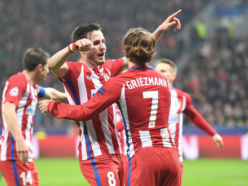 Atlético Madrid kann optimistisch ins Rückspiel gehen