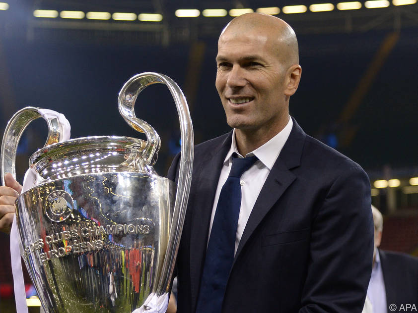 Zinédine Zidanes Trainerkarriere blieb bisher ohne große Stolpersteine