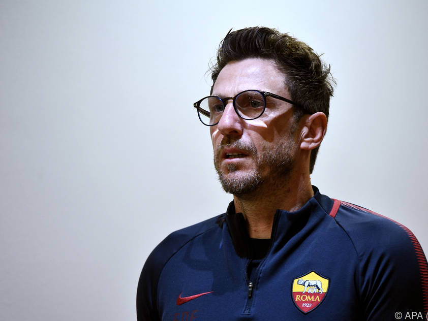 Roma-Coach Eusebio Di Francesco hofft auf eine Sensation