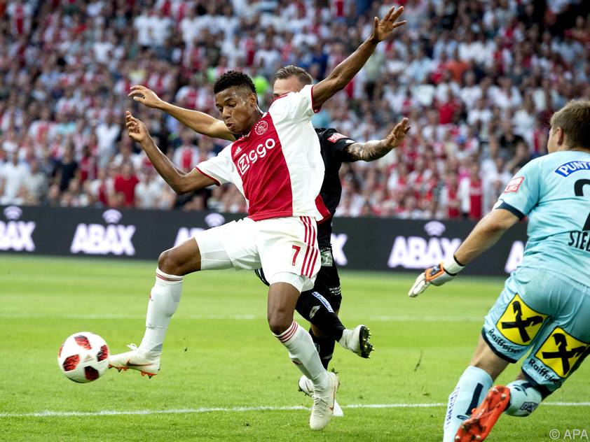 Ajax zeigte Sturm Grenzen auf