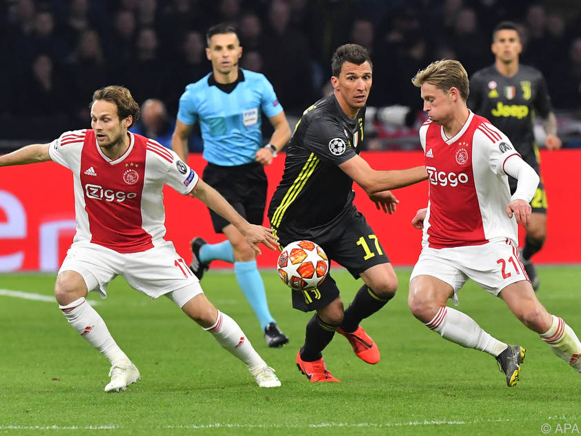 Ajax Amsterdam überraschte auch Favorit Juventus