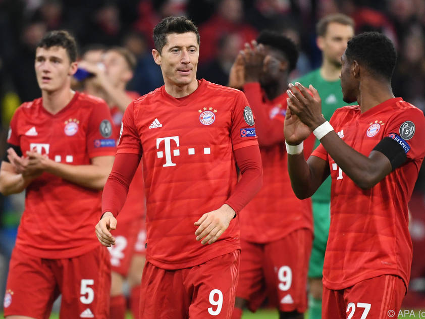 Die Bayern gewinnen auch ihr viertes Gruppenspiel