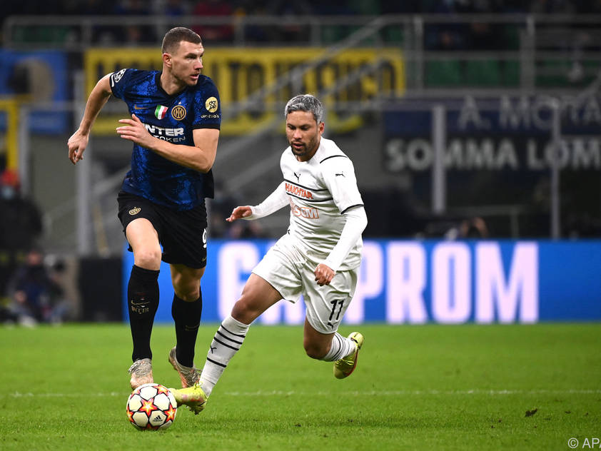 Dzeko brachte Inter auf Achtelfinal-Kurs
